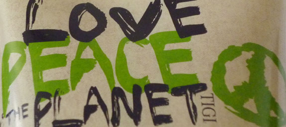 Ekologiczny szampon nawilżający Tigi Love Peace Planet