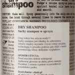 suchy szampon