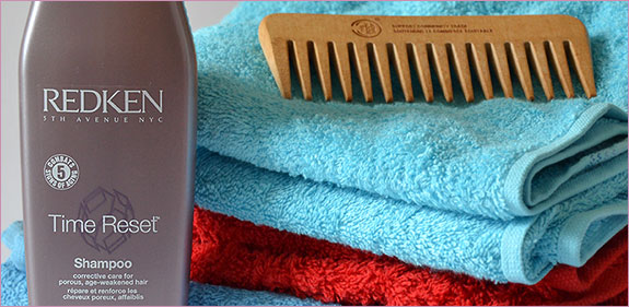 Szampon Redken Time Reset domowe zabiegi pielęgnacyjne