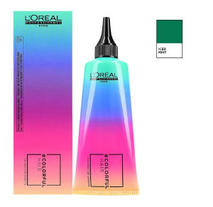  Loreal Colorfulhair Iced Mint | Półtrwała farba bez amoniaku - zielona 90ml 