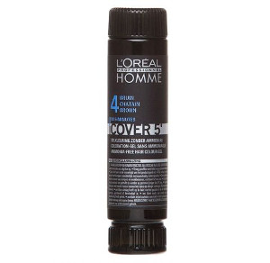  Loreal Homme Cover 5 nr 4 | Żel do koloryzacji włosów - brąz 50ml 